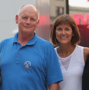 A photo of Jeff Ireland and Ellen Ireland