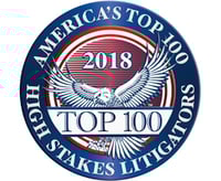 America's Top 100 High Stakes Litigations Emblem