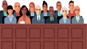Illustration of a Jury