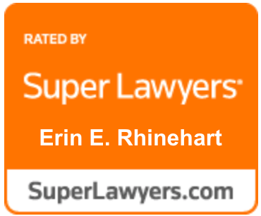 Super LawyersB adge ErinERhinehart Super LawyersB adge ErinERhinehart